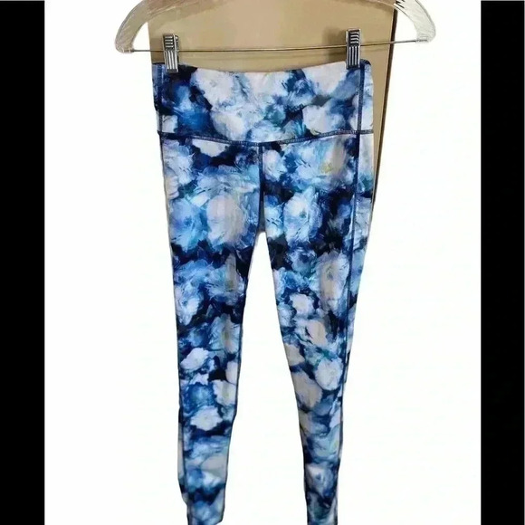Athleta Blue Workout Pants Size XS - Picture 1 of 4
